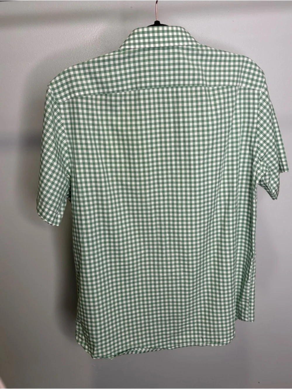 UNTUCKit Gingham Short Sleeve Button-Down Shirt - Picture 2 of 4
